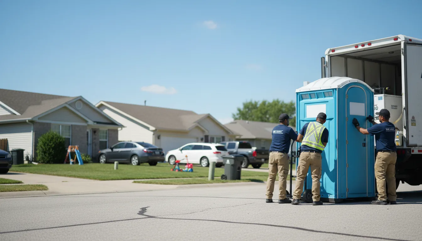 Standard Porta Potty Rentals in Scott Air Force Base, IL near me